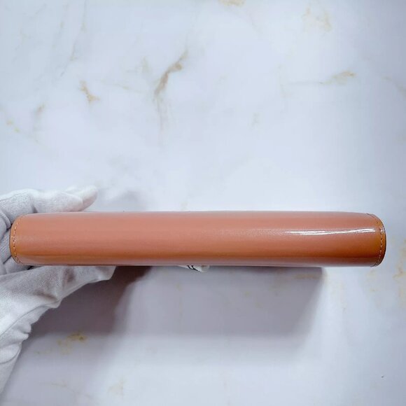 LOUIS VUITTON  Women Vernis Portefeuil Twist Long Wallet Pink Authentic - Picture 6 of 16